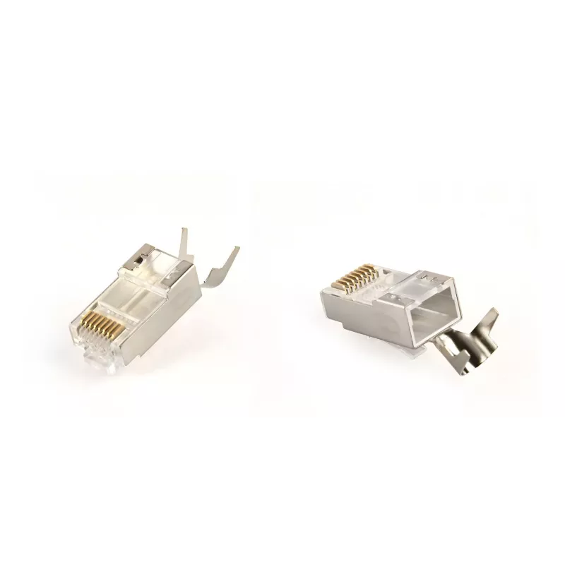 Konektor RJ45 GEMBIRD CAT7 8P8C pozlátený 15µm FTP/SFTP balenie 50 ks