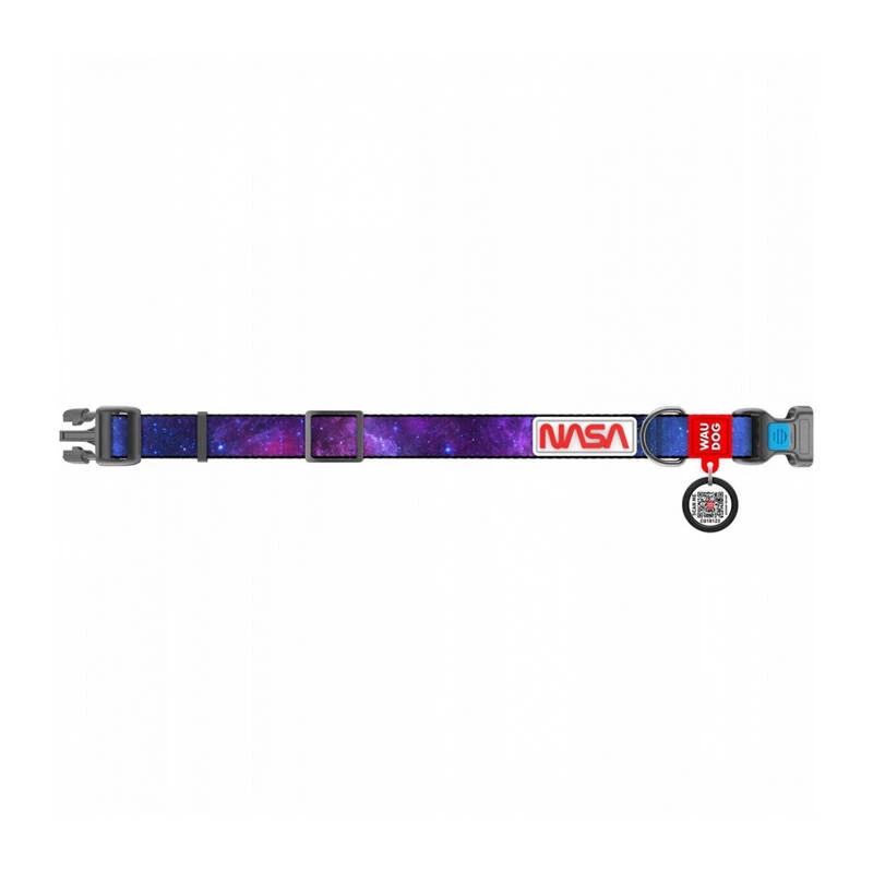 Obojok pre psa Waudog NASA21 nylon veľkosť M, šírka 20 mm