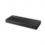 Lindy 4 port HDMI 8K60 rozbočovač s audio, HDMI, 4x HDMI, 3,5 mm, 7680 x 4320 pixelov, čierny, kov