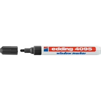 Kriedový marker Edding 4095 čierna 10 ks