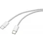 Renkforce USB kábel USB-C® samec, USB-C® samec 3,00 m biely krútené páry RF-6056880 (RF-6056880)