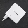 Qoltec GaN nabíjačka FAST 108W | 5-20V | 3-4.7A | USB C | biela
