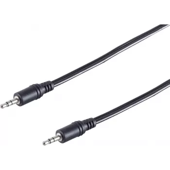 S/CONN maximum connectivity kábel s 2 jack konektormi samec 3,5mm stereo, 5m (30812-5)