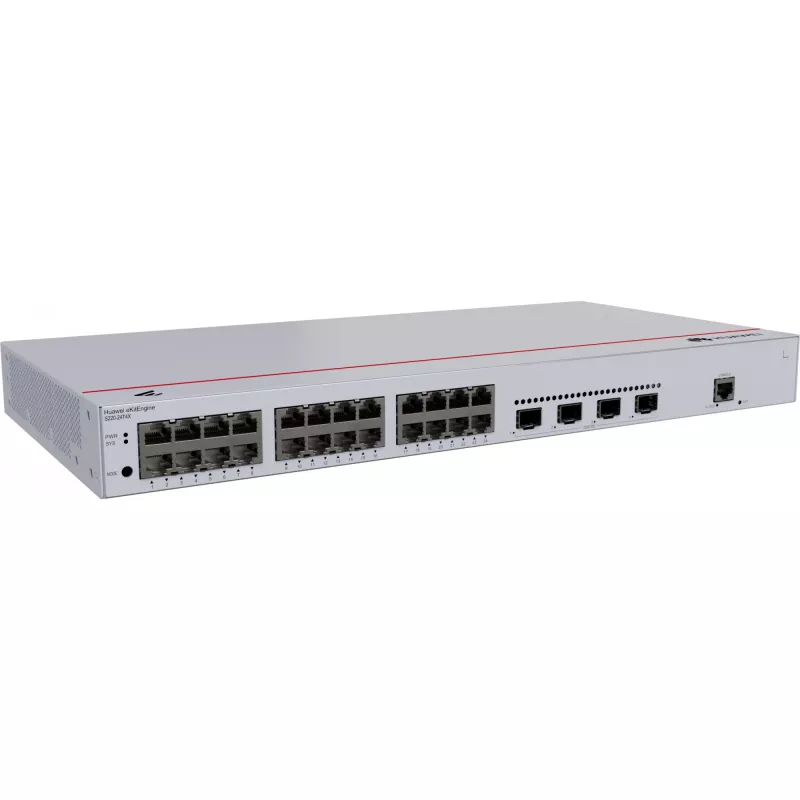 HUAWEI eKit S220 Series S220-24T4X Managed L2 Gigabit Ethernet (10/100/1000) 1U sivý