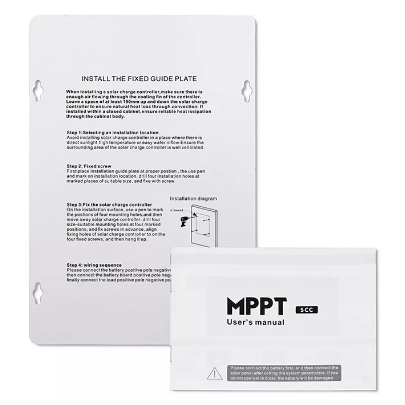 Solárny MPPT regulátor nabíjania QOLTEC 40A 12V/24V s LCD displejom