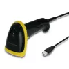 Qoltec 50867 laserová čítačka čiarových kódov 1D/2D, USB, čierna