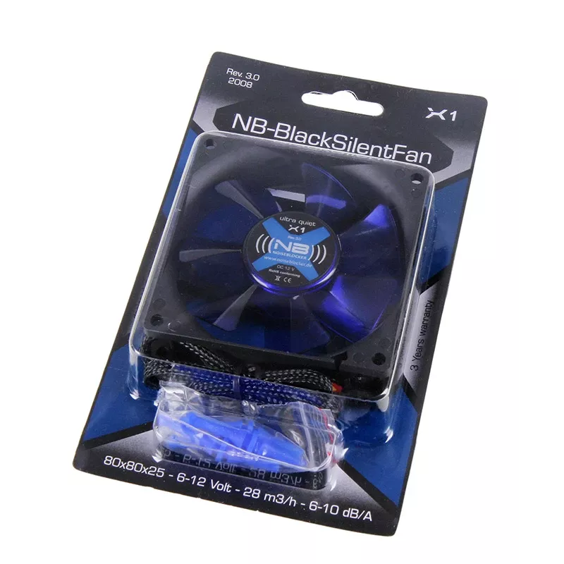 Ventilátor Noiseblocker BlackSilentFan X1