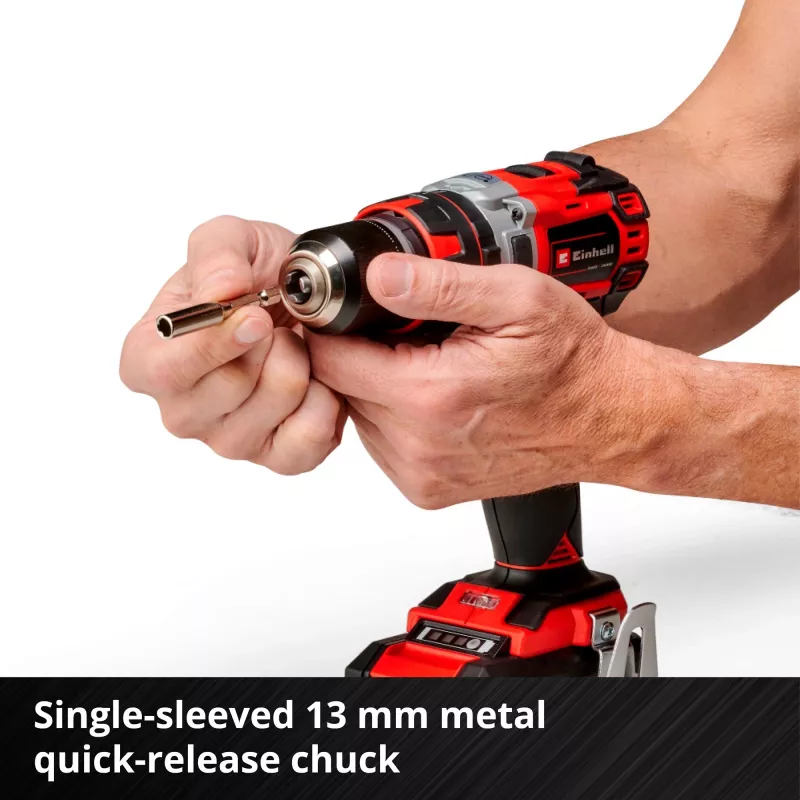 Vŕtačka s pištoľovou rukoväťou Einhell TE-CD 18/50 Li-i BL, 1800 ot/min, 2,35 kg