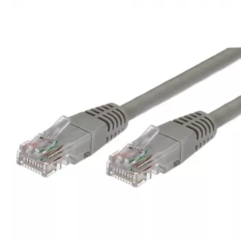 Patch kábel Cat.6 RJ45 UTP 0,5 m sivý
