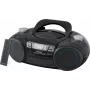 Prenosný Bluetooth boombox SENCOR SPT4710B — celkový výkon 20 W, Bluetooth 5.3, CD/USB/UKV, napájanie z batérie alebo zo siete