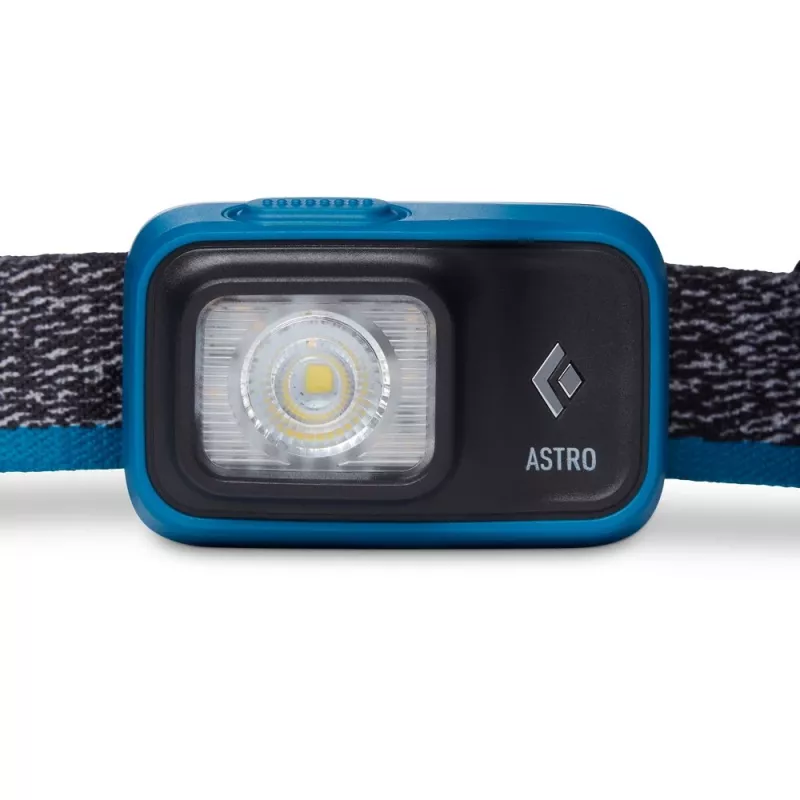 Black Diamond Astro 300 čierna, modrá čelenka baterka