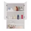 Topeshop POLA MINI DK biela kúpeľňová skrinka biela
