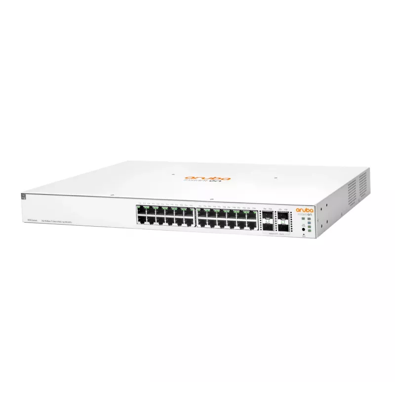 HPE Aruba Networking Instant On 1930 24G Class4 PoE 4SFP/SFP+ 370W Managed L2+ Gigabit Ethernet (10/100/1000) Power over Ethernet (PoE) 1U biela