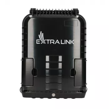 Extralink optická ukončovacia krabica Jennifer 16 vlákien čierna s konektorom