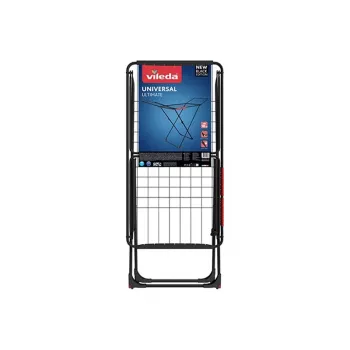 Sušiak na bielizeň VILEDA Universal Ultimate Indoor/Outdoor — oceľ, 18 m sušiacej plochy, skladací, 1800×930×550 mm