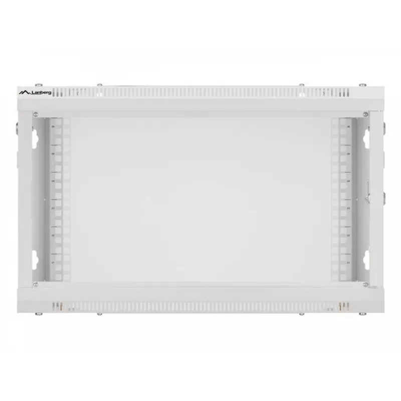 Nástenný rack Lanberg WF01-6606-00S 6U sivá 60 kg kapacita