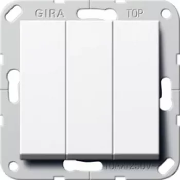 GIRA 283203 elektrický spínač 2P biela (283203)