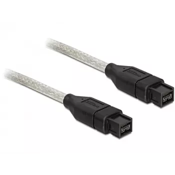 FireWire kábel DeLOCK FireWire B/B 1,0 m sivý