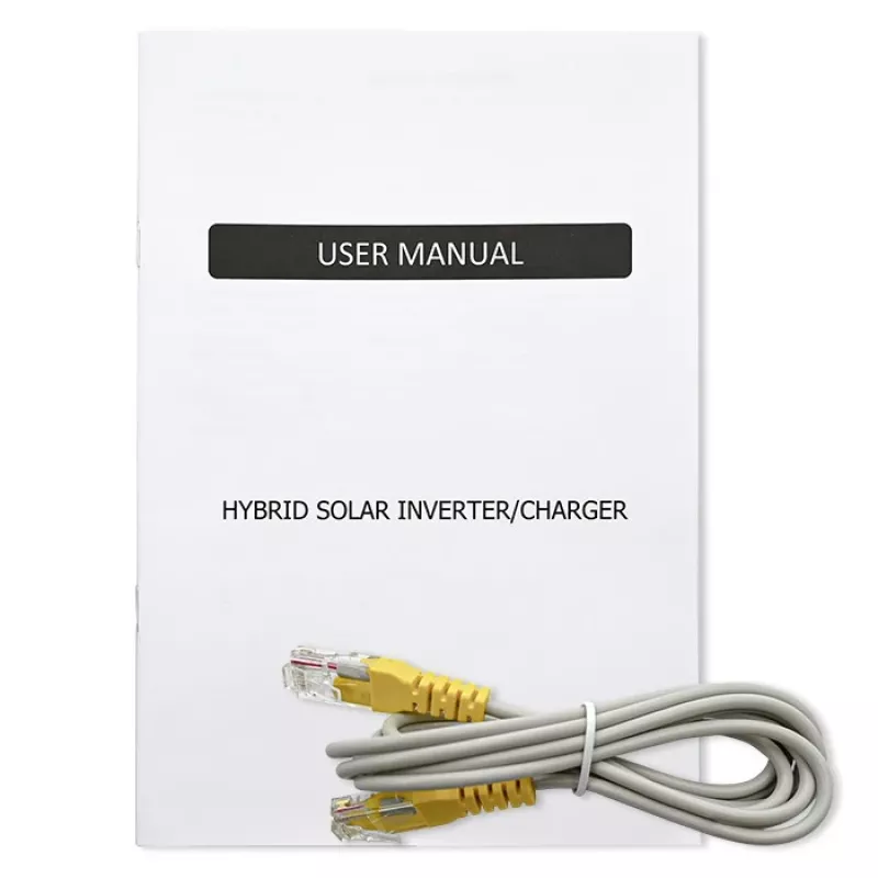Hybridný solárny menič Off-Grid 3500W, Wi-Fi