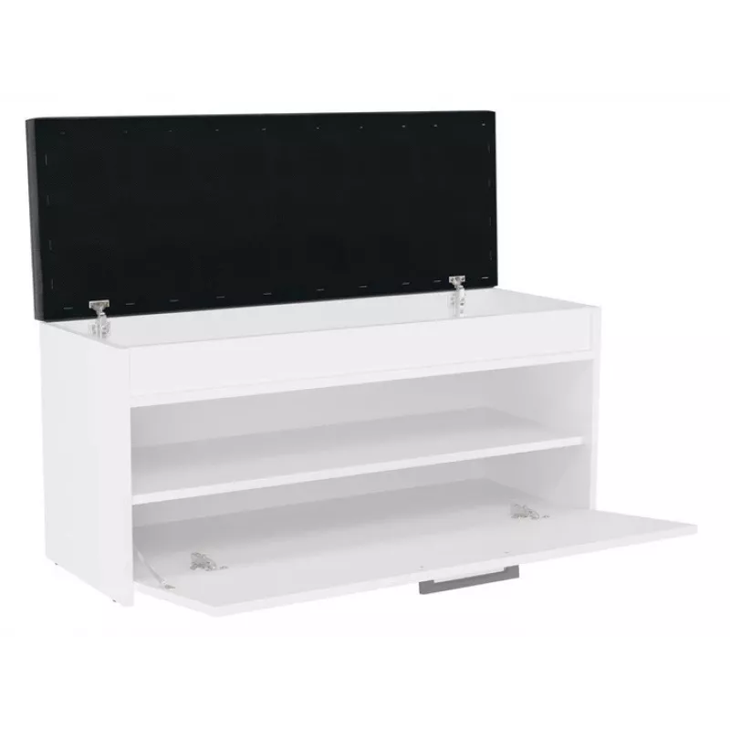 Topeshop PARMA SZAFKA BIEL organizér na obuv uzavretý biela