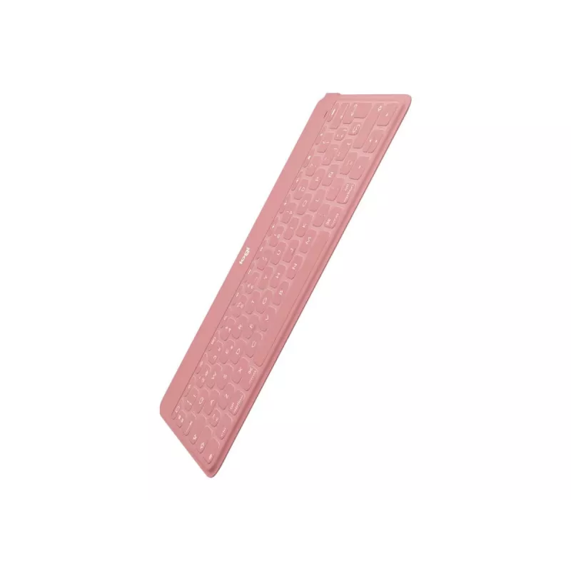 Logitech Keys-To-Go - klávesnica - Bluetooth - QWERTY - španielska - Blush Pink - pre Apple iPad/iPhone/TV