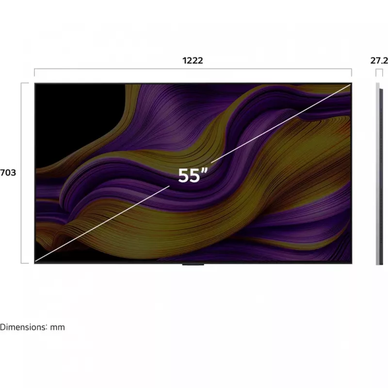 Televízor LG OLED55G57LW 55 palcov OLED 4K