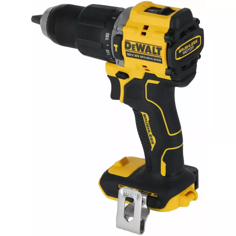 Akumulátorový vŕtací skrutkovač DeWalt DCD799NT-XJ 18V bezkartáčový motor kompaktná konštrukcia
