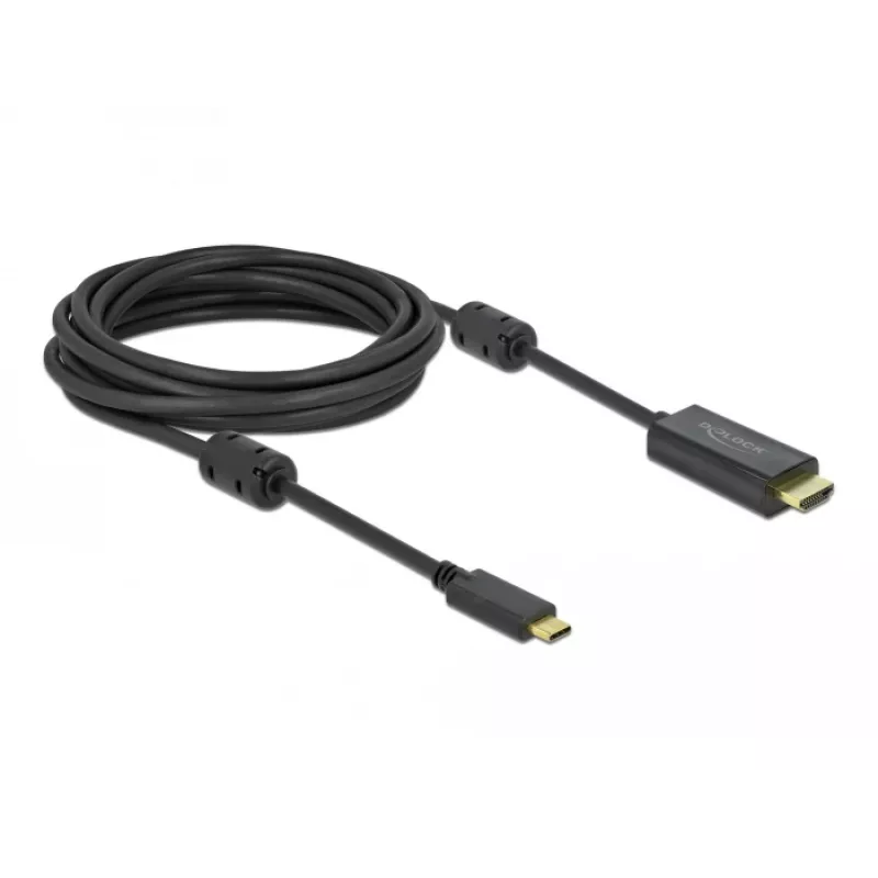 Aktívny USB Type-C na HDMI kábel DeLOCK 85972 4K 60 Hz 5 m