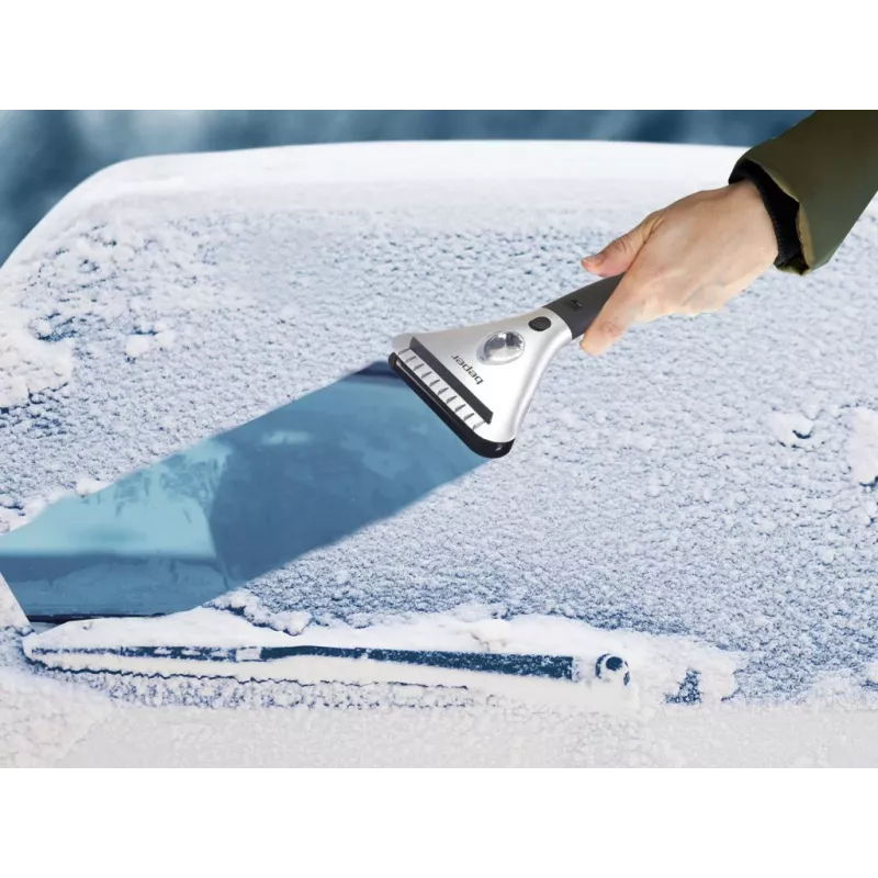 Elektrická škrabka na ľad Beper P201UTP002 - 12 V vyhrievaná škrabka na auto