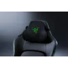 Herná stolička Razer Iskur V2 čalúnené sedadlo čierna zelená