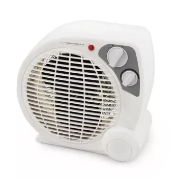 Elektrické vykurovanie miestnosti ESPERANZA EHH002, elektrické, 2000 W max, nastaviteľný termostat, sivá/biela