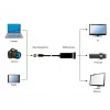 Gembird A-MDPM-HDMIF-02 videokábel adaptér Mini DisplayPort HDMI typ A (štandard) čierny