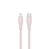 CANYON kábel CLNM60 C-L 60W MFI 1m silikón ružový