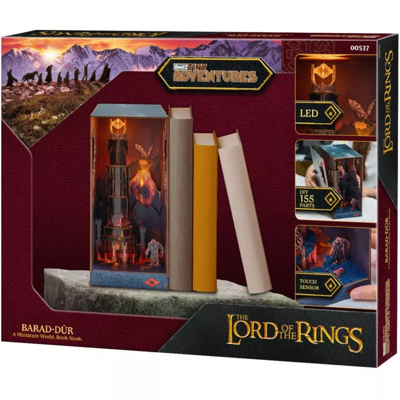 Plastová stavebnica REVELL Tiny Adventures Pán prsteňov „Barad-Dûr“ (skladanie) 00537
