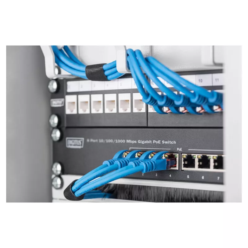 DIGITUS Gigabit Ethernet PoE switch 8-port PoE+ 10