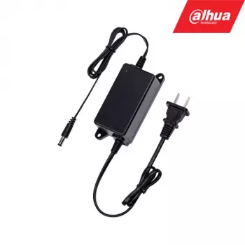 Napájací zdroj DAHUA PFM320 pre bezpečnostné kamery, vstup 100–240 V, 0,5 m kábel, čierna, 45×104 mm