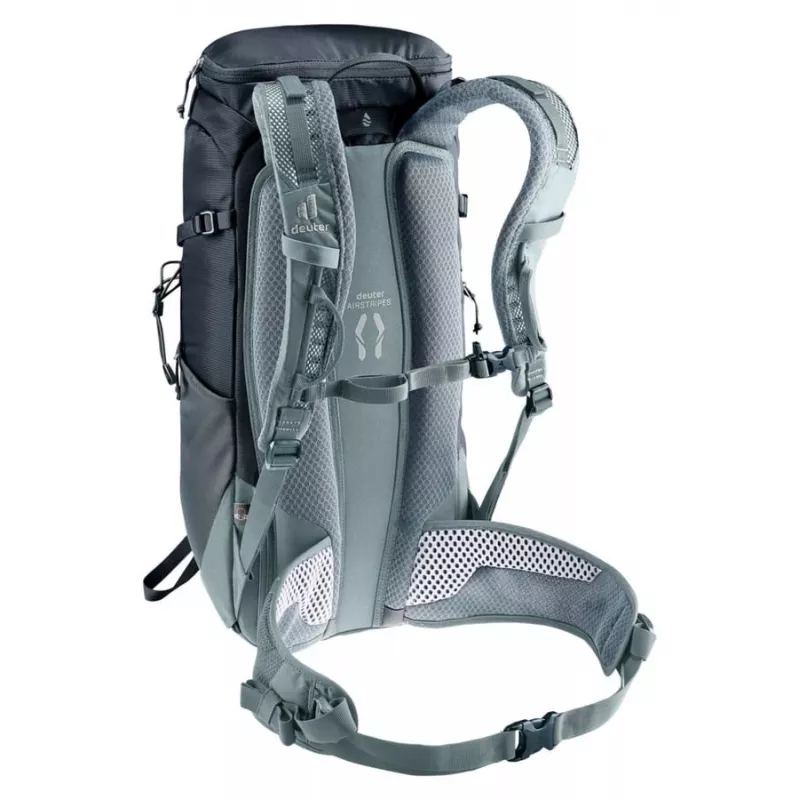Batoh DEUTER Trail 18 I — denný batoh, 18 L, čierny/schiefer