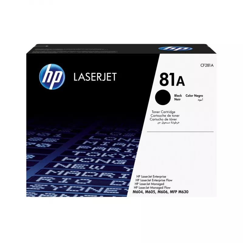 HP 81A originálna tonerová kazeta LaserJet čierna, 10500 strán, čierna, 1 kus