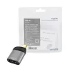 LogiLink CUA0204 USB-C na DisplayPort adaptér čierny sivý