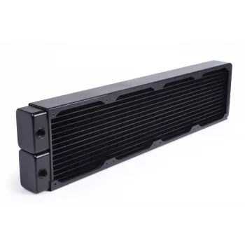 Radiátor Alphacool 14473 mosadz meď oceľ čierny 124 mm šírka