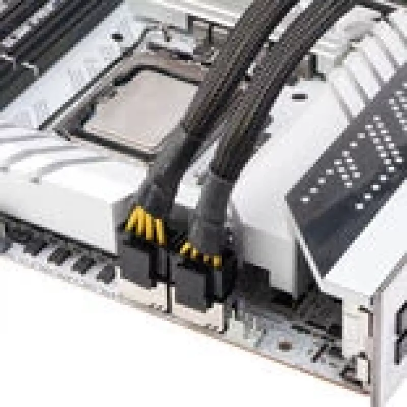 CPU napájací adaptérový kábel Akasa 8-pin na Dual 4+4-pin (AK-CBPW35-20)