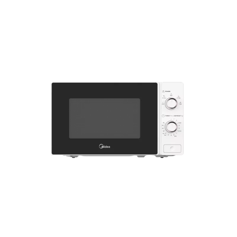 Mikrovlnná rúra Midea MM720C2AT-W — 700 W, 20 l, voľne stojaca, biela