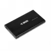 iBOX HD-02 externý box na disky SATA 2,5 palca, USB 3.0, hliník, čierny