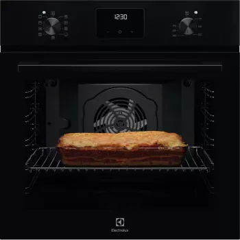 Vstavaná elektrická rúra Electrolux LOF3H10K — energetická trieda A+