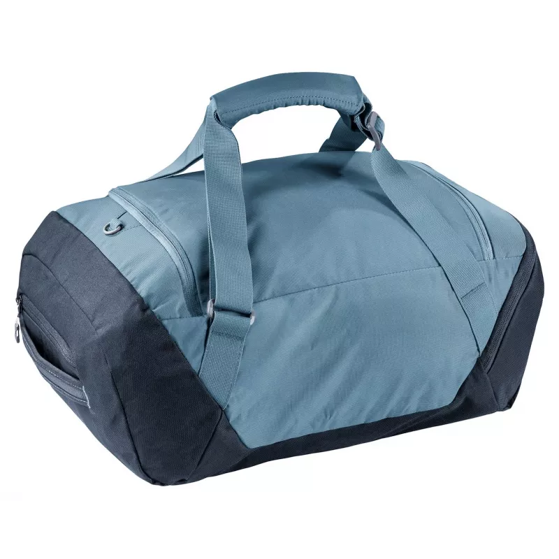 Cestovná taška DEUTER Duffel 35 atlantic-ink — objem 35 L, vodoodolná podlaha, držadlá