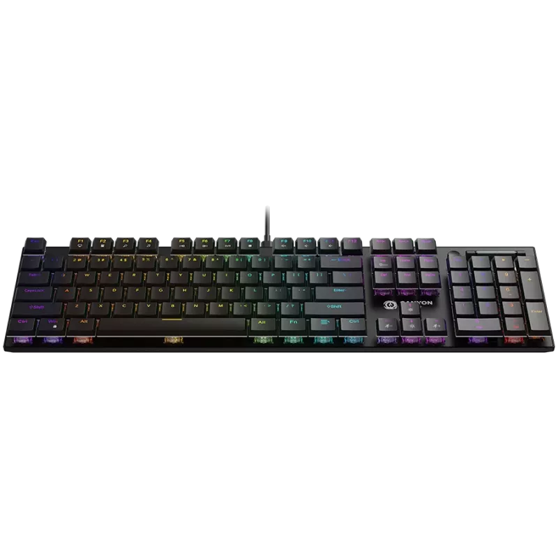 CANYON klávesnica Cometstrike GK-55 EN/RU káblová