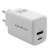 GaN 45W nabíjačka 5V 20V 1,5A 3A, 1x USB-C PD, 1x USB-A