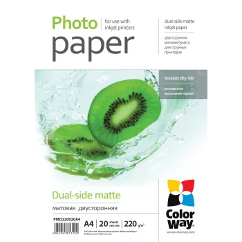 Fotopapier ColorWay PMD220020A4 A4 matný 220 g/m² 20 listov