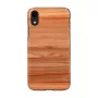 Puzdro na smartfón MAN & WOOD pre iPhone XR, cappuccino white