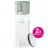 Opakovane použiteľná fľaša na pitie BRITA Fill&Go Vital 600 ml s integrovaným MicroDisc filtrom, zelená